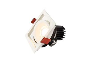 DM201994  Bezz 12 Adjustable LED Engine,  spot light Powered by Tridonic LED Engine,350mA  12W 3000K 1200lm 12° CRI>90, Matt white finish, IP20.